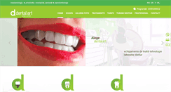 Desktop Screenshot of dental-art.ro