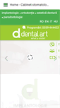 Mobile Screenshot of dental-art.ro